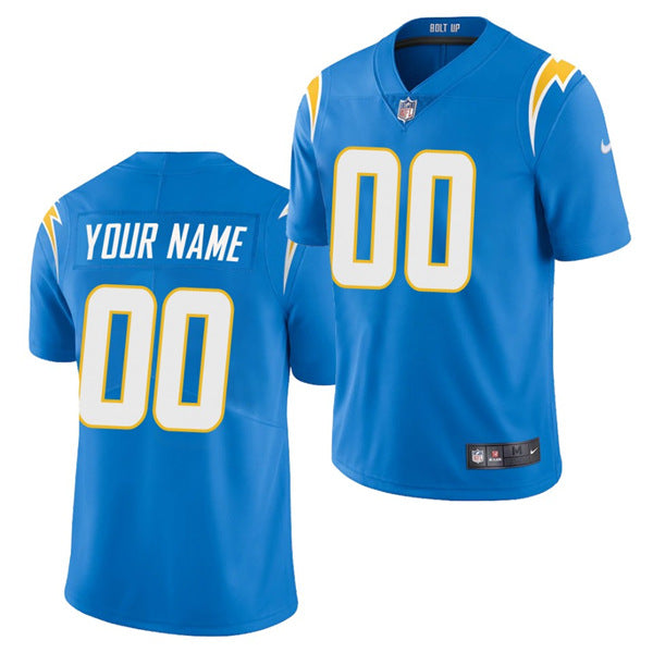 Custom Los Angeles Chargers blue jersey