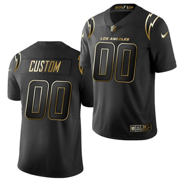 Los Angeles Chargers golden-black jersey