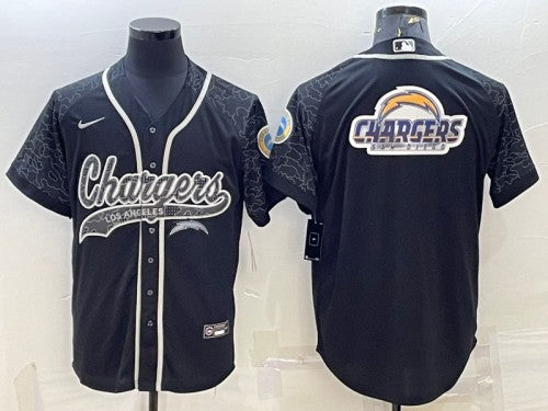 Los Angeles Chargers black jersey
