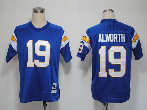 Custom Los Angeles Chargers blue jersey