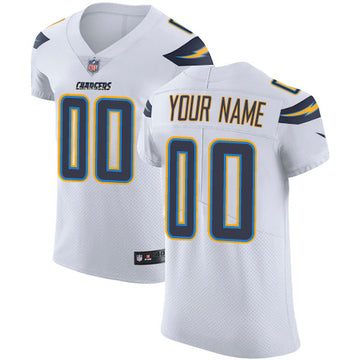Los Angeles Chargers white Elite jersey