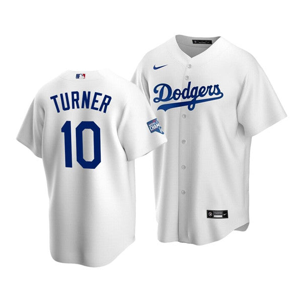 Justin Turner Los Angeles Dodgers white Home jersey