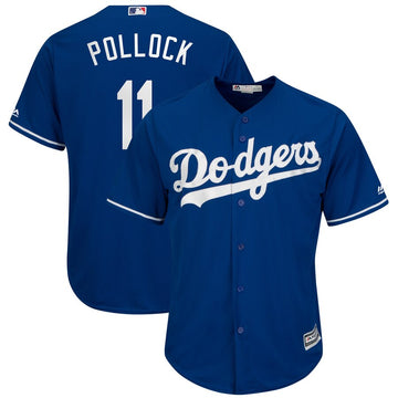 AJ Pollock Los Angeles Dodgers blue jersey