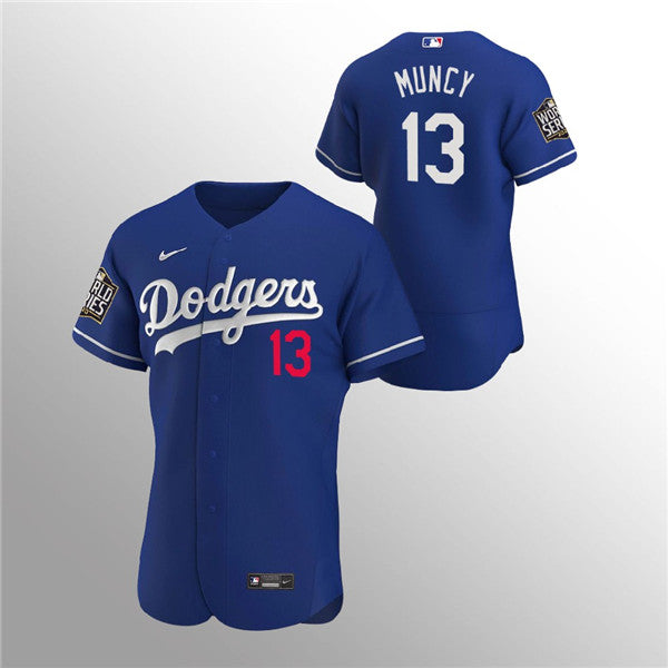 Max Muncy Los Angeles Dodgers blue jersey