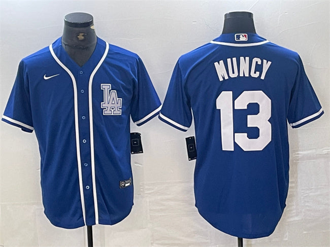 Max Muncy Los Angeles Dodgers blue jersey