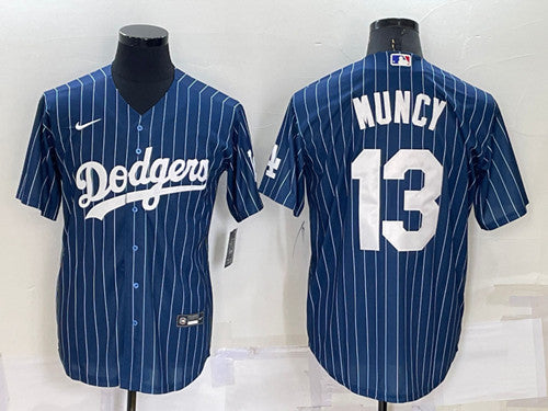 Max Muncy Los Angeles Dodgers navy jersey