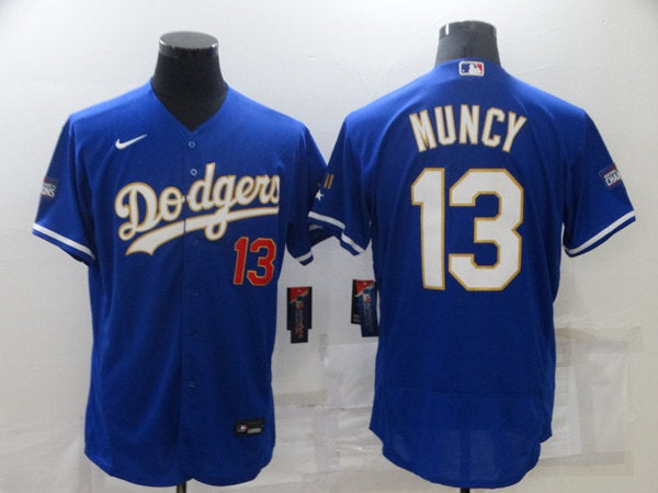 Max Muncy Los Angeles Dodgers royal jersey