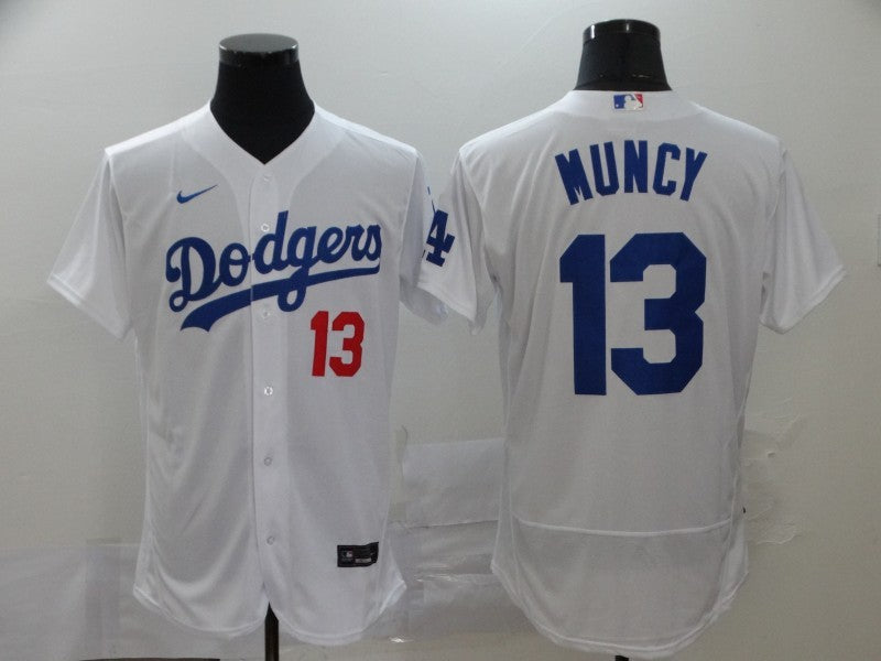Max Muncy Los Angeles Dodgers white jersey