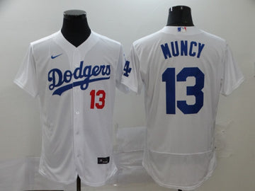 Max Muncy Los Angeles Dodgers white jersey
