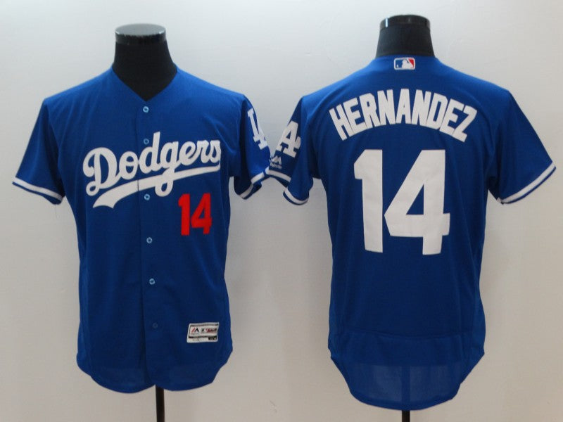 Enrique Hernandez Los Angeles Dodgers blue jersey