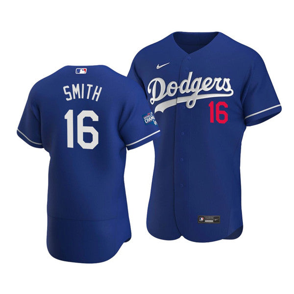 Will Smith Los Angeles Dodgers royal jersey