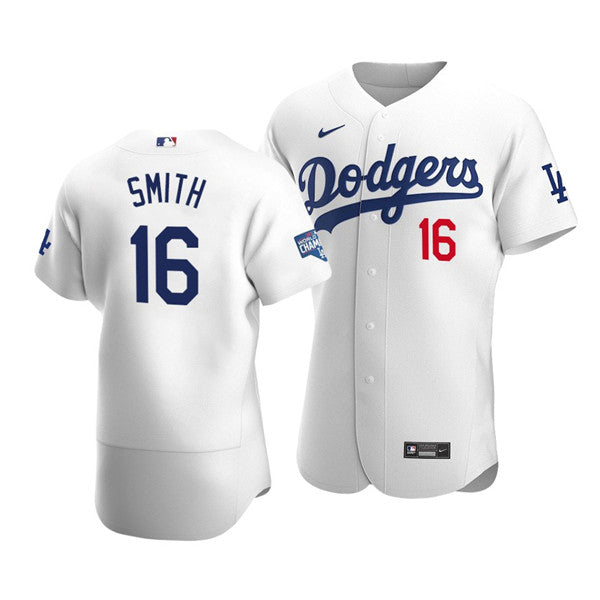 Will Smith Los Angeles Dodgers white jersey
