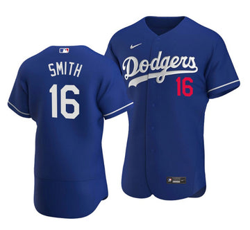 Will Smith Los Angeles Dodgers blue jersey