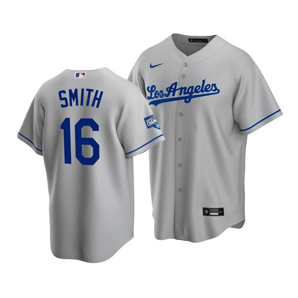 Will Smith Los Angeles Dodgers grey Home jersey