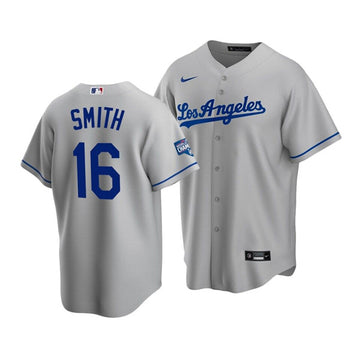 Will Smith Los Angeles Dodgers grey Home jersey