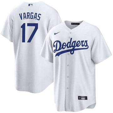 Miguel Vargas Los Angeles Dodgers white jersey