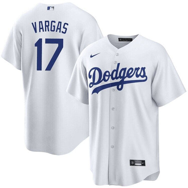 Miguel Vargas Los Angeles Dodgers white jersey