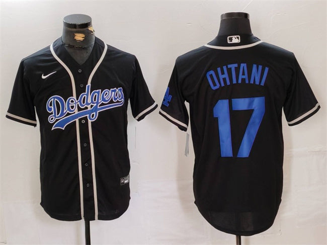 Shohei Ohtani Los Angeles Dodgers black jersey