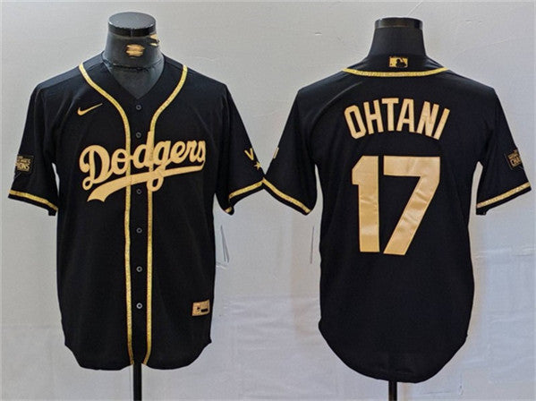 Shohei Ohtani Los Angeles Dodgers black jersey