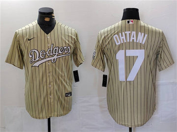 Shohei Ohtani Los Angeles Dodgers cream jersey