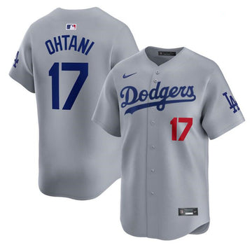 Shohei Ohtani Los Angeles Dodgers gray Alternate jersey