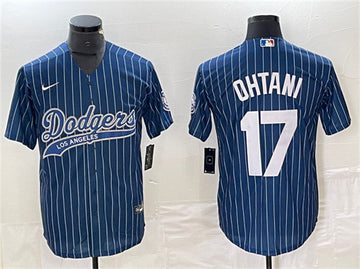 Shohei Ohtani Los Angeles Dodgers navy jersey