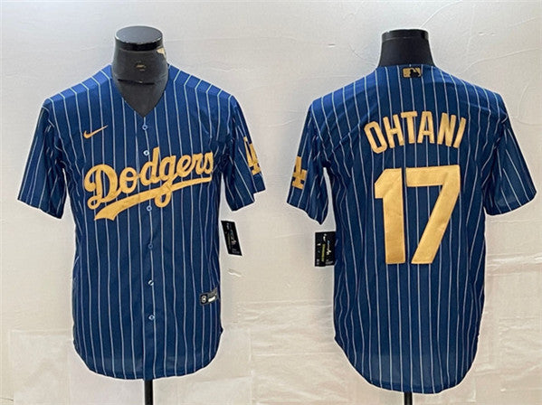 Shohei Ohtani Los Angeles Dodgers navy jersey