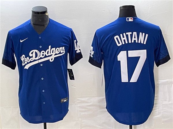 Shohei Ohtani Los Angeles Dodgers royal City Connect jersey