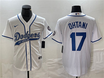 Shohei Ohtani Los Angeles Dodgers white jersey
