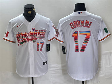 Shohei Ohtani Los Angeles Dodgers white jersey