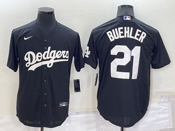 Walker Buehler Los Angeles Dodgers black jersey