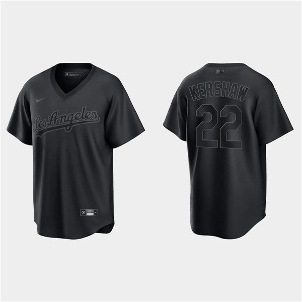 Clayton Kershaw Los Angeles Dodgers black Fashion jersey