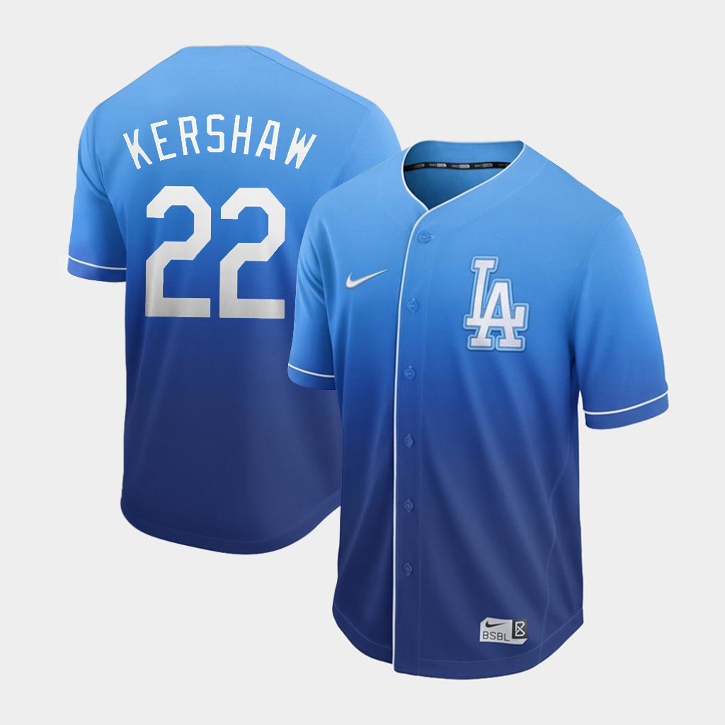 Clayton Kershaw Los Angeles Dodgers blue Legend jersey