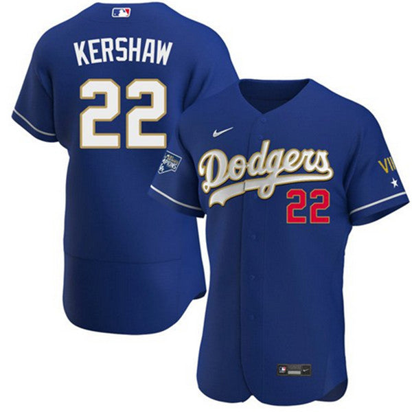 Clayton Kershaw Los Angeles Dodgers royal jersey