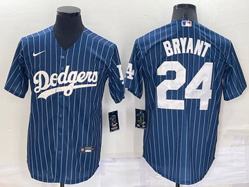 Kobe Bryant Los Angeles Dodgers navy jersey