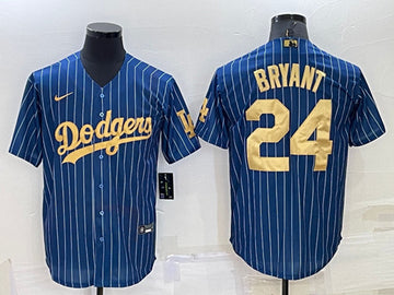 Kobe Bryant Los Angeles Dodgers navy jersey