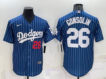Tony Gonsolin Los Angeles Dodgers navy jersey