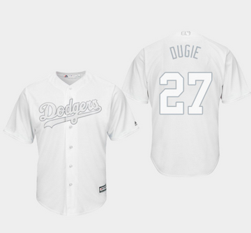 Alex Verdugo Majestic Los Angeles Dodgers white jersey