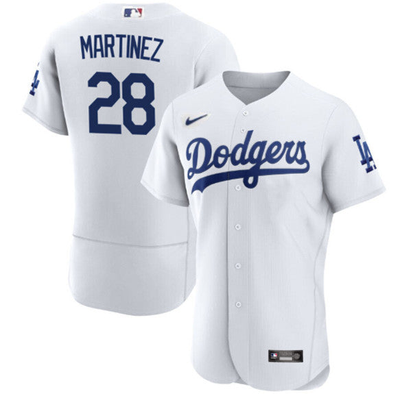 JD Martinez Los Angeles Dodgers white jersey