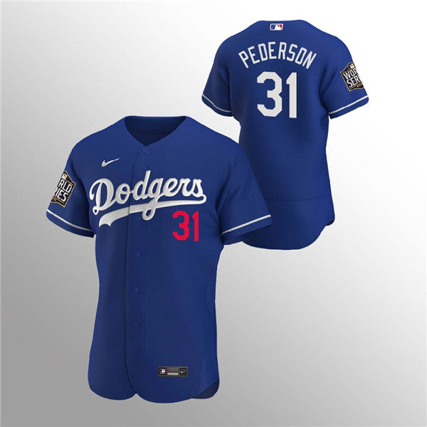 Joc Pederson Los Angeles Dodgers blue jersey