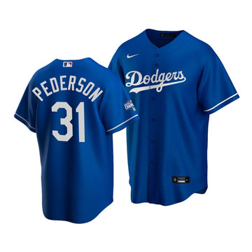 Joc Pederson Los Angeles Dodgers royal Home jersey