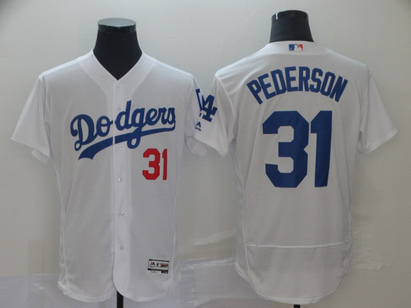 Joc Pederson Los Angeles Dodgers white jersey
