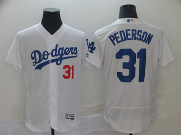 Joc Pederson Los Angeles Dodgers white jersey