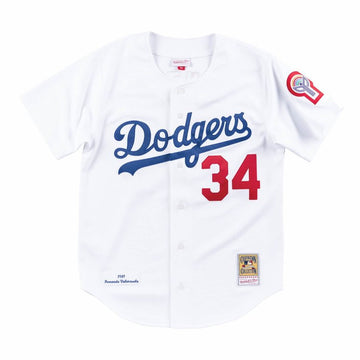 Fernando Valenzuela Baseball Los Angeles Dodgers jersey
