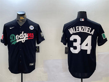 Toro Valenzuela Los Angeles Dodgers black jersey