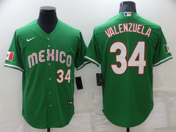 Toro Valenzuela Los Angeles Dodgers green jersey