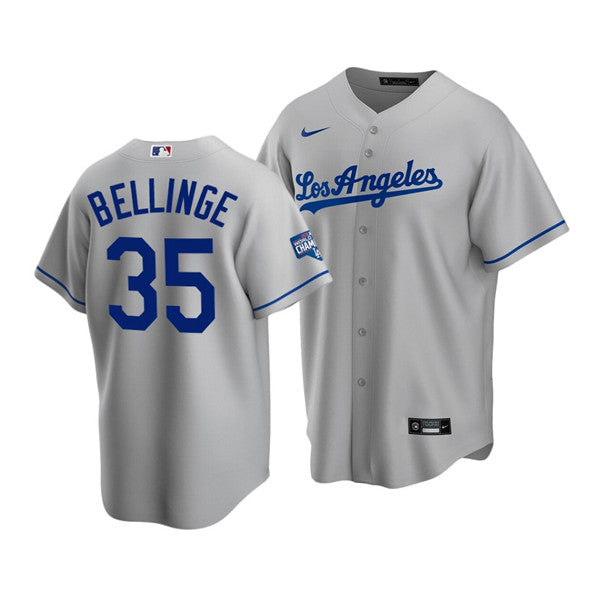 Cody Bellinger Los Angeles Dodgers grey Home jersey