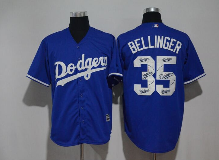 Cody Bellinger Majestic Los Angeles Dodgers royal jersey