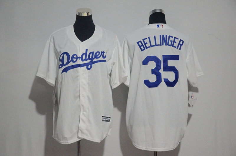 Cody Bellinger Majestic Los Angeles Dodgers white jersey