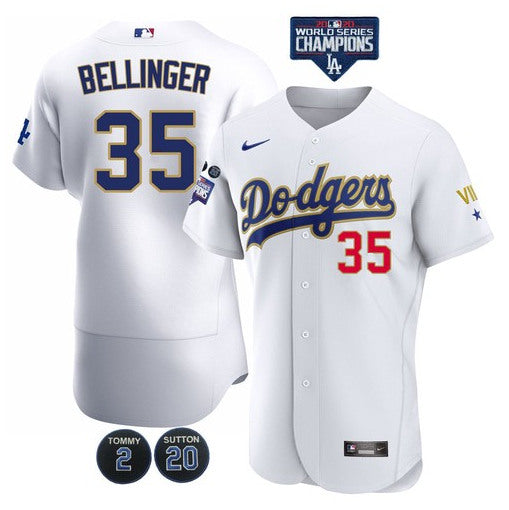 Cody Bellinger Los Angeles Dodgers white jersey